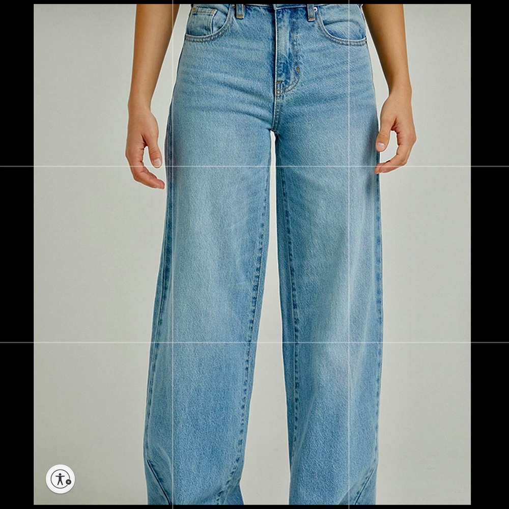 NWT  denim PINK brand